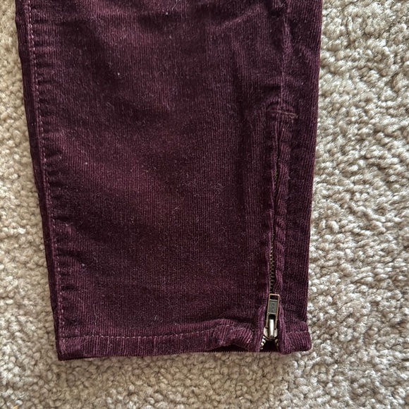 Ann Taylor Deep Burgundy Skinny Jeans - Picture 3 of 4